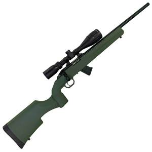 Howa M1100 Synthetic Green Bolt Action Rifle - 17HMR - 18in