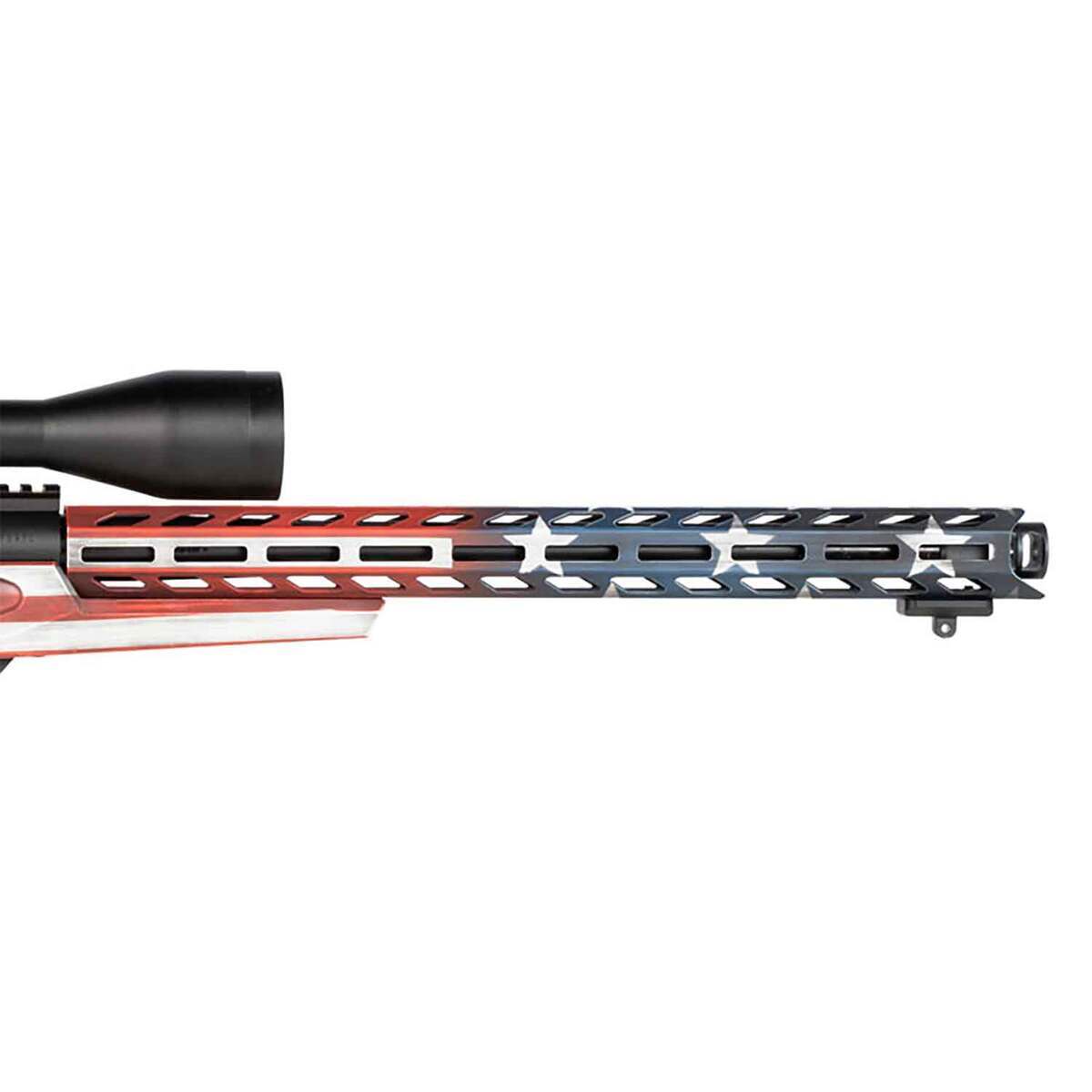 Howa M1500 American Flag Cerakote Bolt Action Rifle - 308 Winchester - 16.25in - American Flag Howa M1500 American Flag Cerakote Bolt Action Rifle - 308 Winchester - 16.25in - American Flag