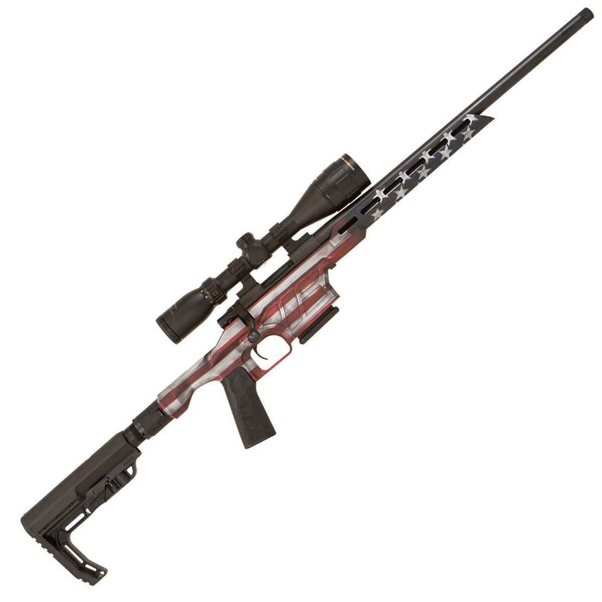 Howa M1500 American Flag Cerakote Bolt Action Rifle - 6.5 Grendel - 20in - American Flag Howa M1500 American Flag Cerakote Bolt Action Rifle - 6.5 Grendel - 20in - American Flag
