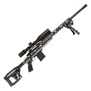 Howa M1500 APC Chassis American Flag Grayscale Cerakote Bolt Action Rifle - 6.5 Creedmoor - 24in