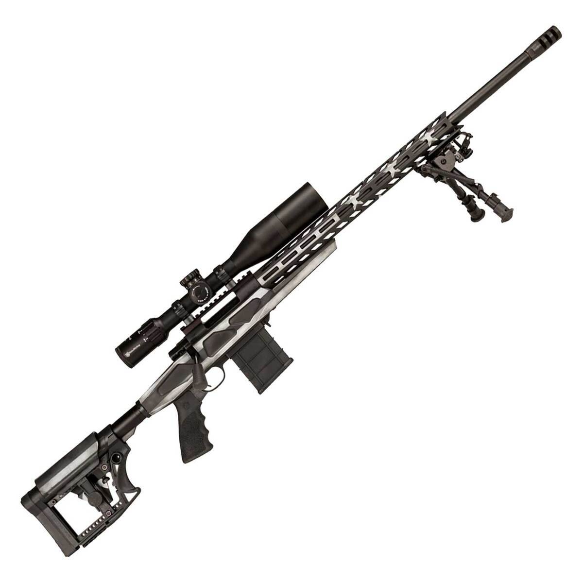 Howa M1500 APC Chassis American Flag Grayscale Cerakote Bolt Action Rifle - 308 Winchester - 24in - Camo Howa M1500 APC Chassis American Flag Grayscale Cerakote Bolt Action Rifle - 308 Winchester - 24in - Camo