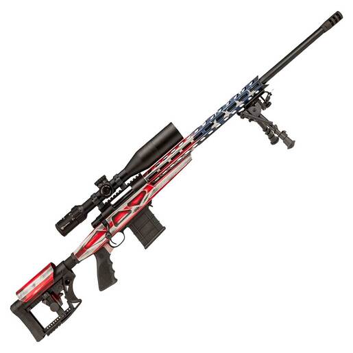 Howa M1500 APC Chassis Black Bolt Action Rifle - 6.5 Creedmoor - 24in - Camo image