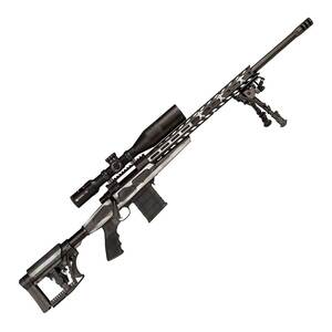 Howa M1500 APC Chassis Grayscale US Flag Cerakote Bolt Action Rifle - 6.5 Creedmoor - 24in