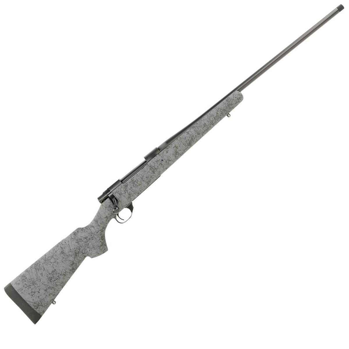 Howa M1500 Gray w / Black Webbing Bolt Action Rifle - 300 Winchester Magnum - 24in - Gray Howa M1500 Gray w / Black Webbing Bolt Action Rifle - 300 Winchester Magnum - 24in - Gray