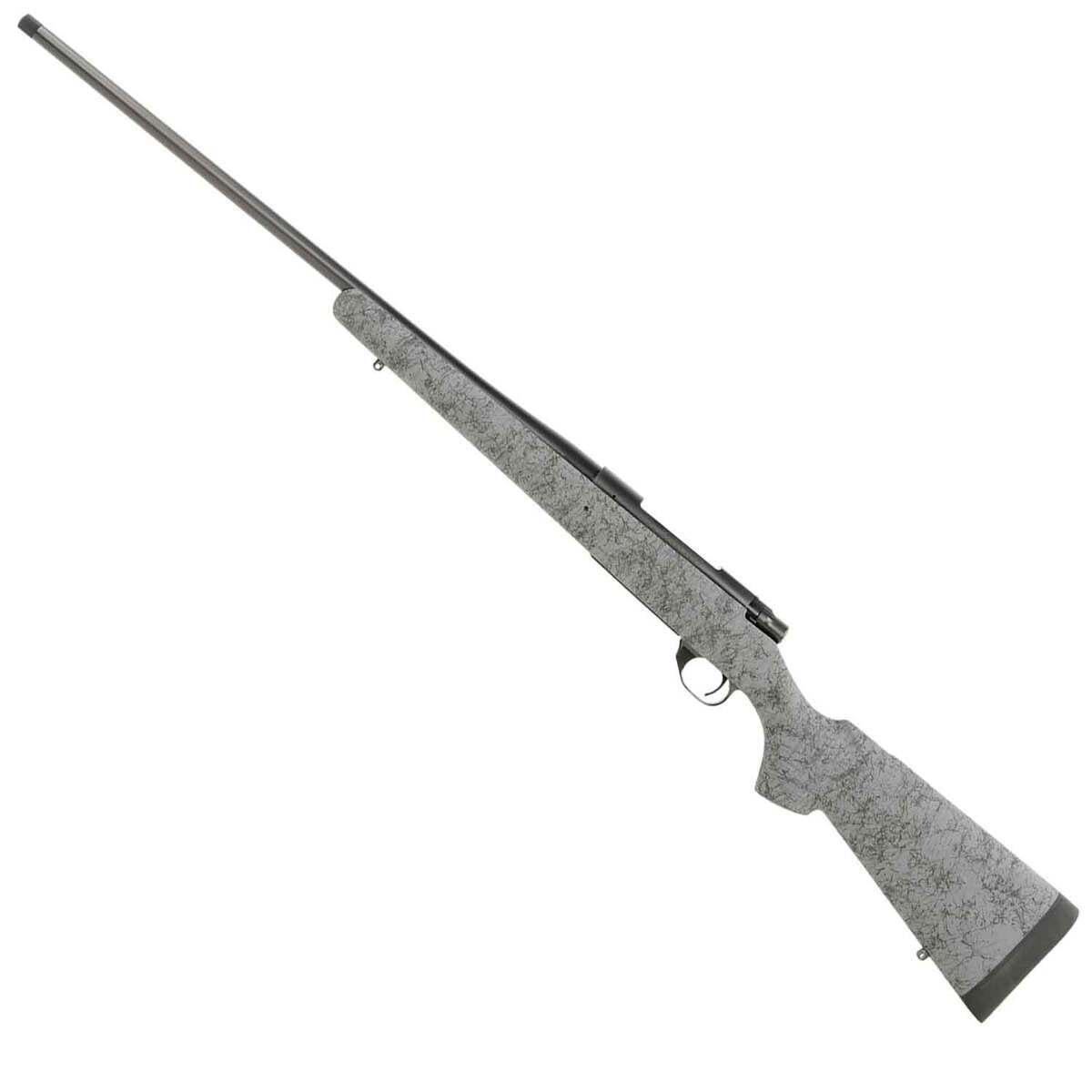 Howa M1500 Gray w / Black Webbing Bolt Action Rifle - 300 Winchester Magnum - 24in - Gray Howa M1500 Gray w / Black Webbing Bolt Action Rifle - 300 Winchester Magnum - 24in - Gray