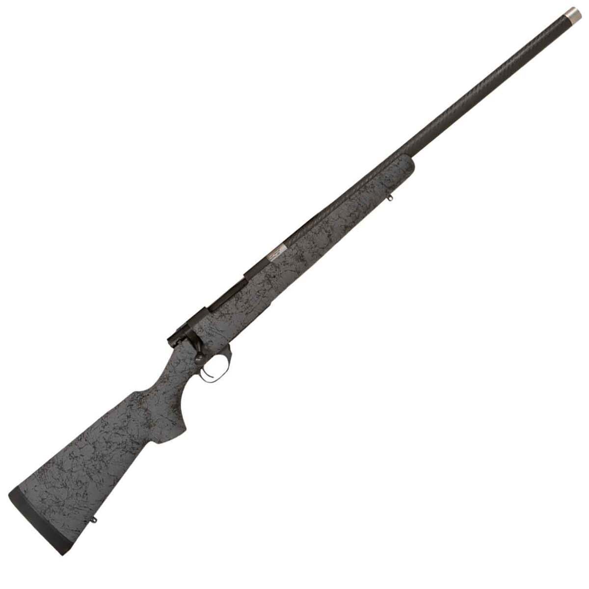 Howa M1500 Gray w / Black Webbing Bolt Action Rifle - 6.5 Creedmoor - 24in - Gray Howa M1500 Gray w / Black Webbing Bolt Action Rifle - 6.5 Creedmoor - 24in - Gray