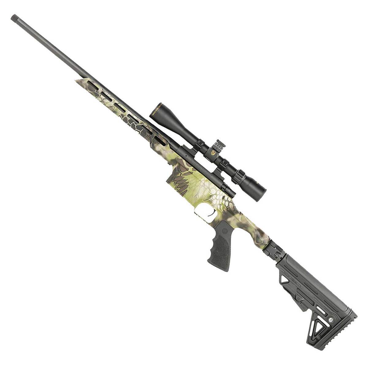 Howa M1500 Mini Excl Lite Black/Kryptek Obskura Camo Bolt Action Rifle - 223 Remington - 20in - Camo Howa M1500 Mini Excl Lite Black/Kryptek Obskura Camo Bolt Action Rifle - 223 Remington - 20in - Camo