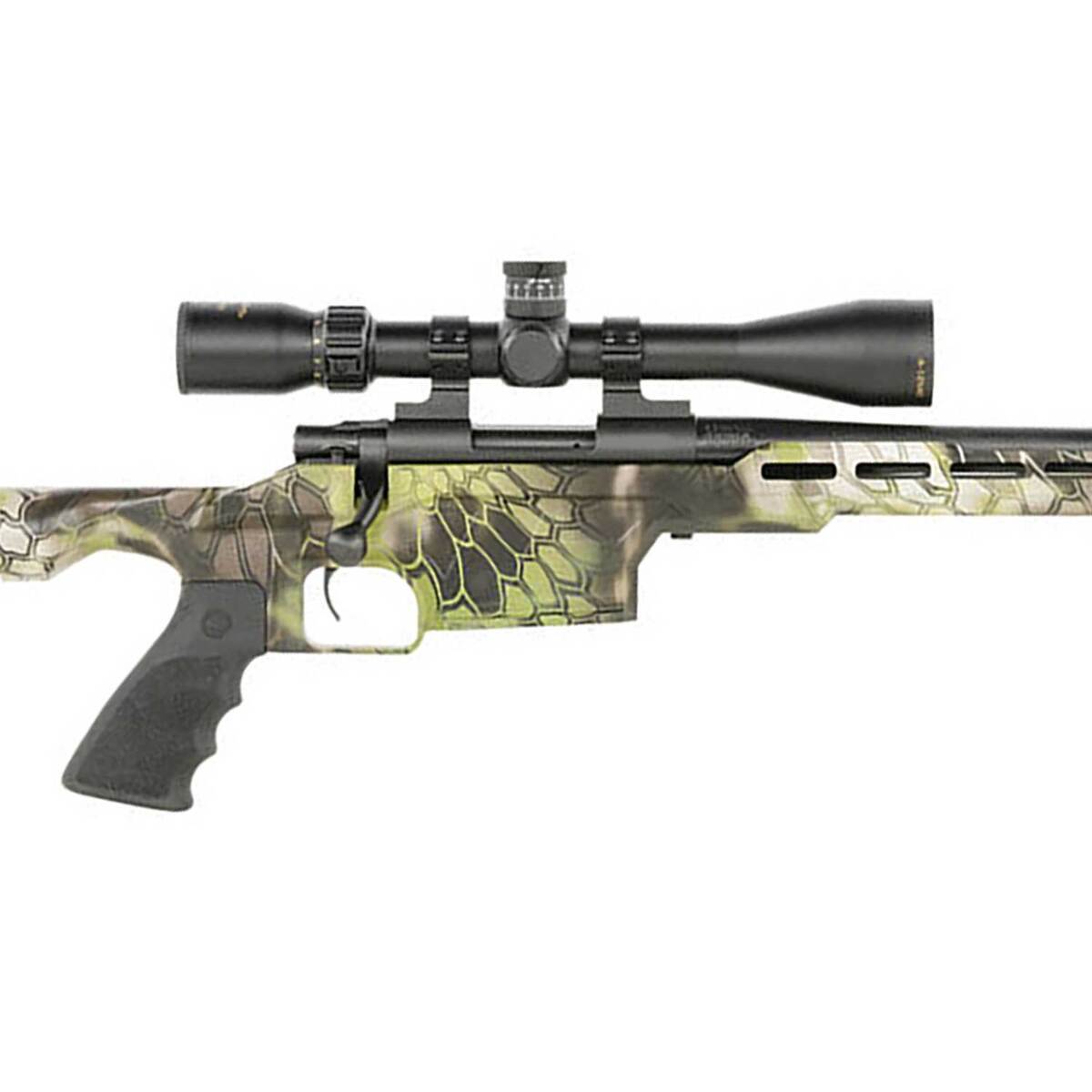 Howa M1500 Mini Excl Lite Black/Kryptek Obskura Camo Bolt Action Rifle - 223 Remington - 20in - Camo Howa M1500 Mini Excl Lite Black/Kryptek Obskura Camo Bolt Action Rifle - 223 Remington - 20in - Camo