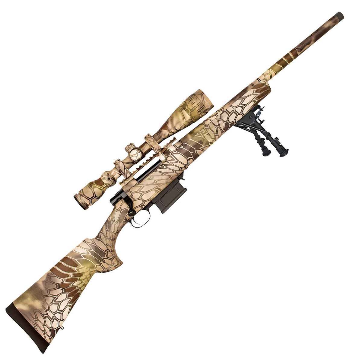 Howa Mini Action Full Dip Camo Bolt Action Rifle - 223 Remington - 20in - Camo Howa Mini Action Full Dip Camo Bolt Action Rifle - 223 Remington - 20in - Camo