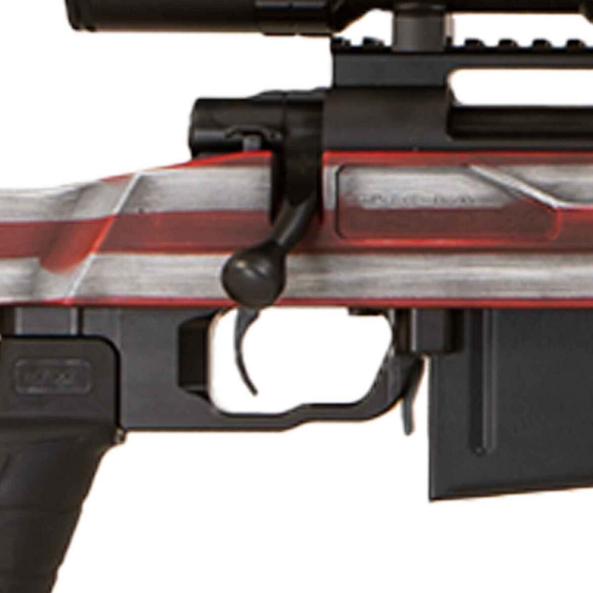 Howa TSP X PKG Anodized/American Flag Bolt Action Rifle - 300 PRC - 24in - Camo Howa TSP X PKG Anodized/American Flag Bolt Action Rifle - 300 PRC - 24in - Camo