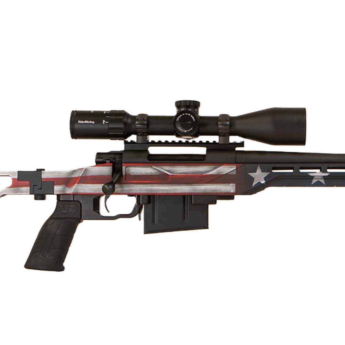 Howa TSP X PKG Anodized/American Flag Bolt Action Rifle - 300 PRC - 24in - Camo Howa TSP X PKG Anodized/American Flag Bolt Action Rifle - 300 PRC - 24in - Camo
