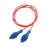 Howard Leight Corded Passive Earplugs - Red/Blue - Red