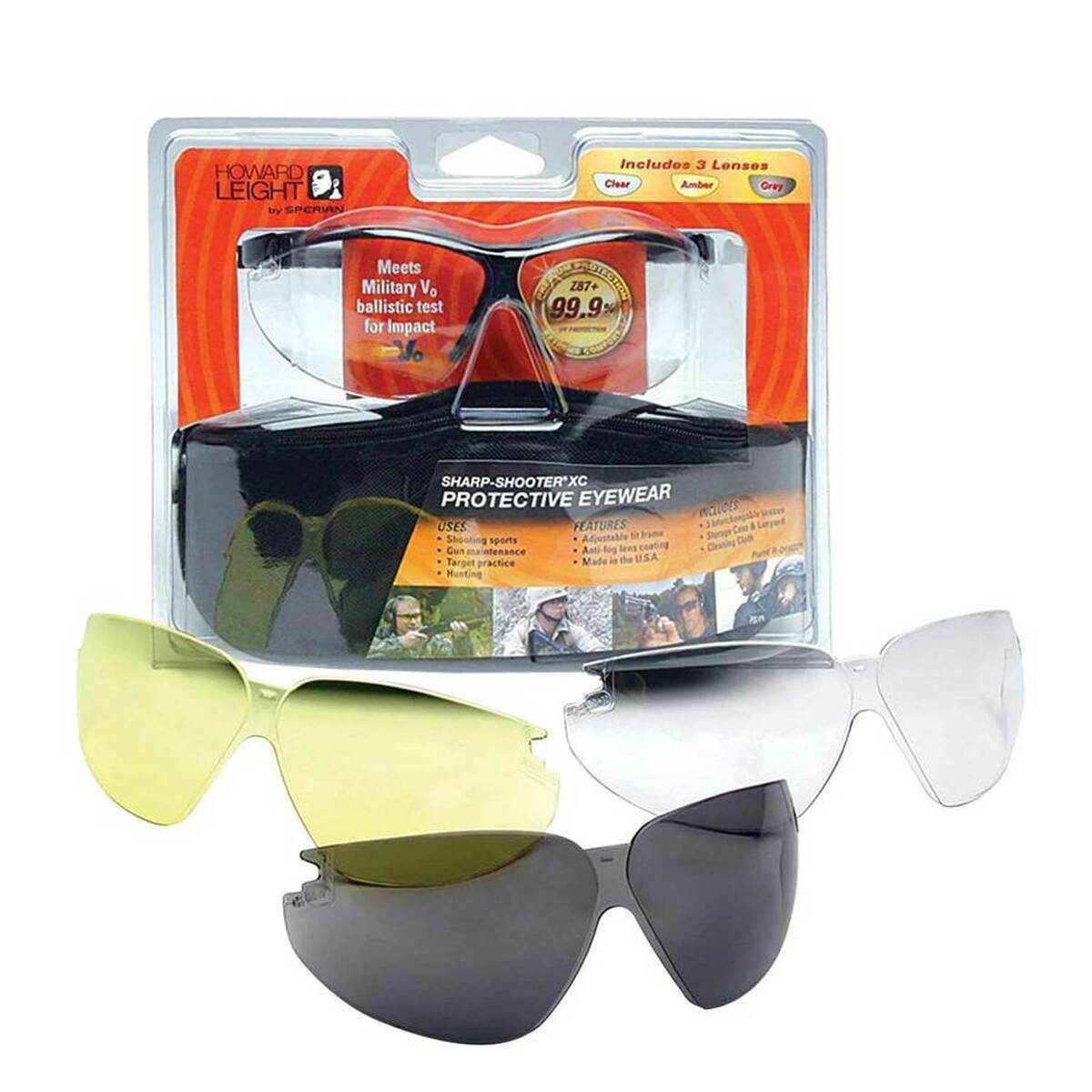 Howard Leight Genesis 3 Piece Lens Combo Kit Howard Leight Genesis 3 Piece Lens Combo Kit