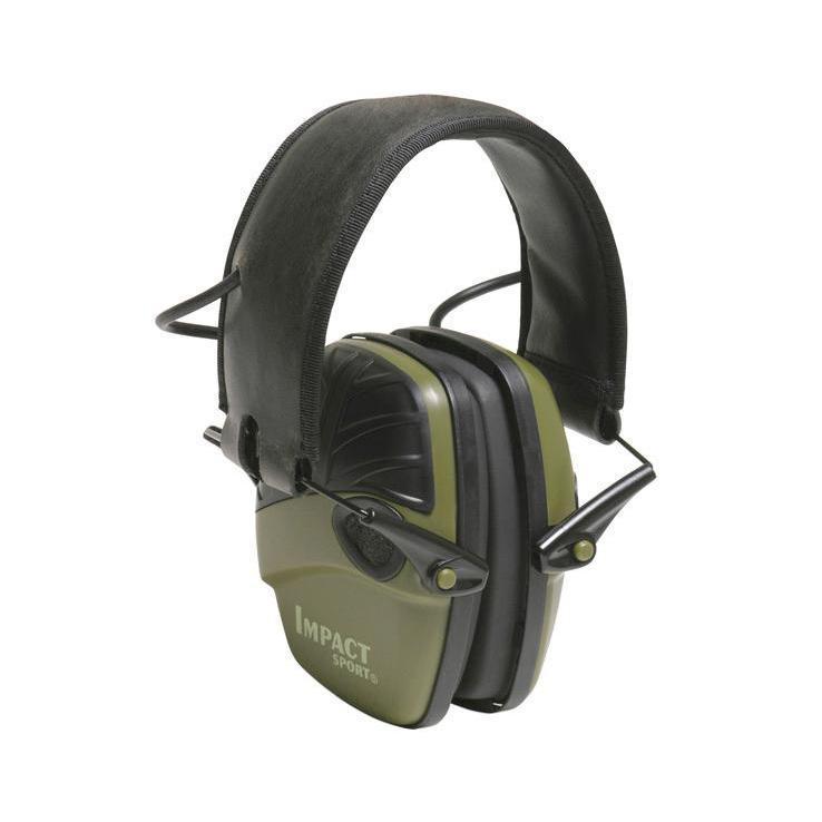 Howard Leight Impact Sport Electronic Passive Earmuffs Howard Leight Impact Sport Electronic Passive Earmuffs