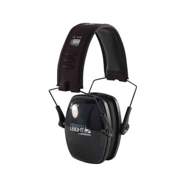 Howard Leight Leightning L0F Super Slimline Passive Earmuffs - Black - Black Howard Leight Leightning L0F Super Slimline Passive Earmuffs - Black - Black