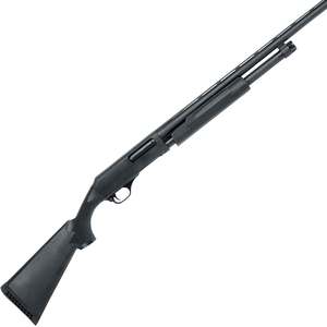 H&R Pardner Pump Matte Black 20 Gauge 3in Pump Shotgun - 26in