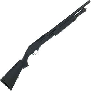 H&R Pardner Pump Matte Black 12 Gauge 3in Pump Shotgun - 18.5in