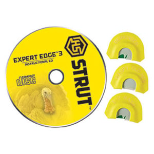 H.S. Strut Expert Edge 3 Diaphragm Turkey Call CD Combo Pack