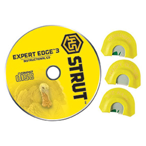 H S  Strut Expert Edge 3 Diaphragm Turkey Call CD Combo Pack