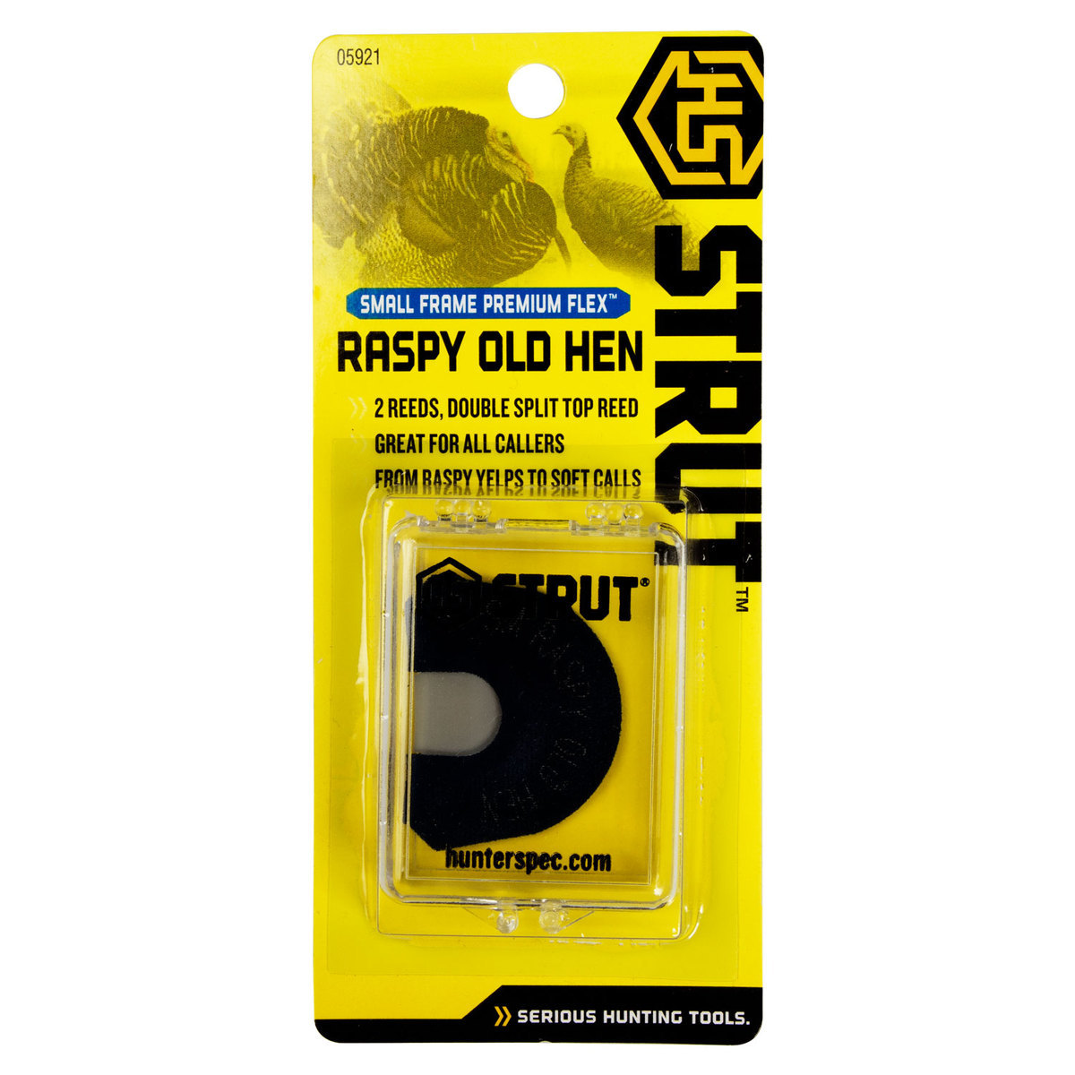 H.S. Strut Small Frame Premium Flex Raspy Old Hen Latex Turkey Diaphragm Call H.S. Strut Small Frame Premium Flex Raspy Old Hen Latex Turkey Diaphragm Call