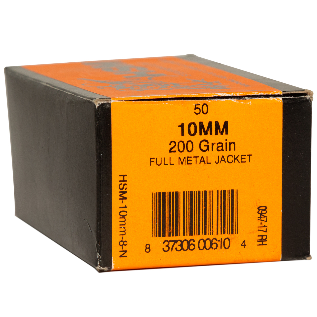 HSM 10mm Auto 200gr FMJ Handgun Ammo - 50 Rounds HSM 10mm Auto 200gr FMJ Handgun Ammo - 50 Rounds