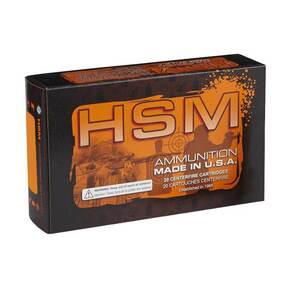 HSM 308 Winchester 125gr NTP Rifle Ammo - 20 Rounds