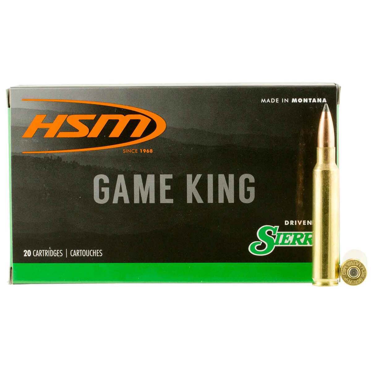 HSM Game King 358 Norma Magnum 225Gr SGSBT Rifle Ammo - 20 Rounds HSM Game King 358 Norma Magnum 225Gr SGSBT Rifle Ammo - 20 Rounds