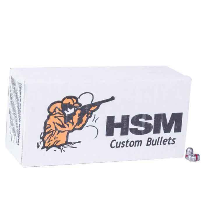 HSM 40 Caliber/10mm 180gr Round Nose Flat Tip Reloading Bullet - 250CT HSM 40 Caliber/10mm 180gr Round Nose Flat Tip Reloading Bullet - 250CT