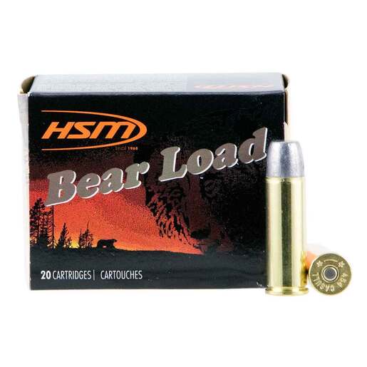 HSM Bear Load 454 Casull 325Gr WFN Handgun Ammo Ammo - 20 Rounds 20 Rounds Ammo