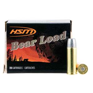 HSM Bear Load 45 (Long) Colt 325gr WFN Handgun Ammo - 20 Rounds