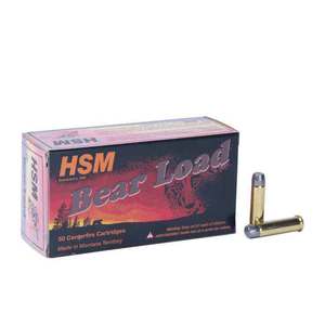 HSM Bear Load 357 Magnum 180gr RNFP Handgun Ammo - 50 Rounds