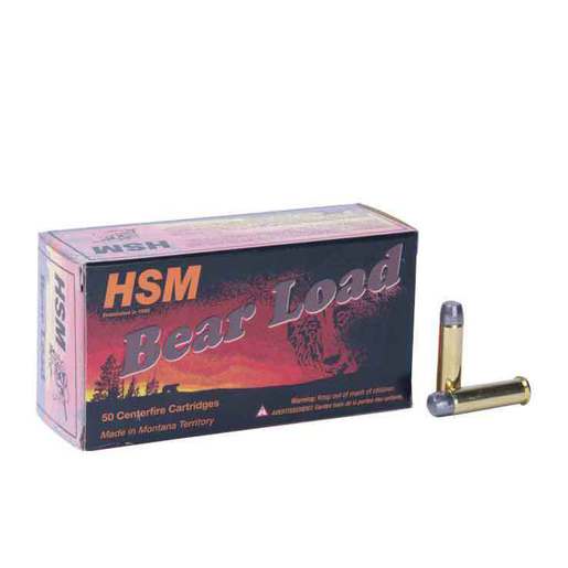 HSM Bear Load 357 Magnum 180gr RNFP Handgun Ammo Ammo - 50 Rounds 50 Rounds Ammo