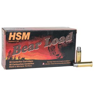HSM Bear Load 41 Remington Magnum 230gr SWC Handgun Ammo - 50 Rounds