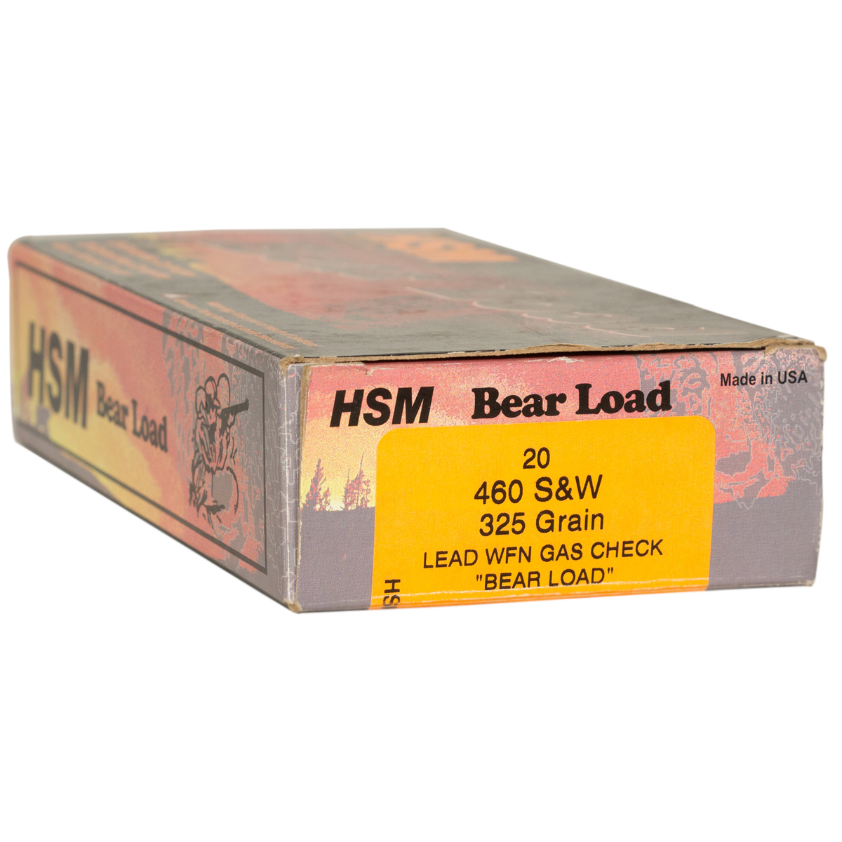 HSM Bear Load 460 S&W 325gr WFN Handgun Ammo - 20 Rounds HSM Bear Load 460 S&W 325gr WFN Handgun Ammo - 20 Rounds