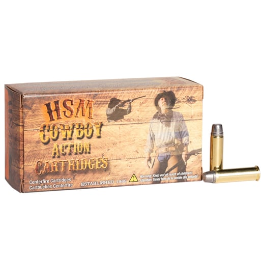 HSM Cowboy Action 357 Magnum 158gr SWC Handgun Ammo Ammo - 50 Rounds 50 Rounds Ammo