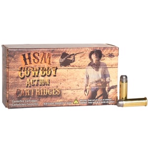 HSM Cowboy Action 38 Special 158gr RNFP Handgun Ammo - 50 Rounds