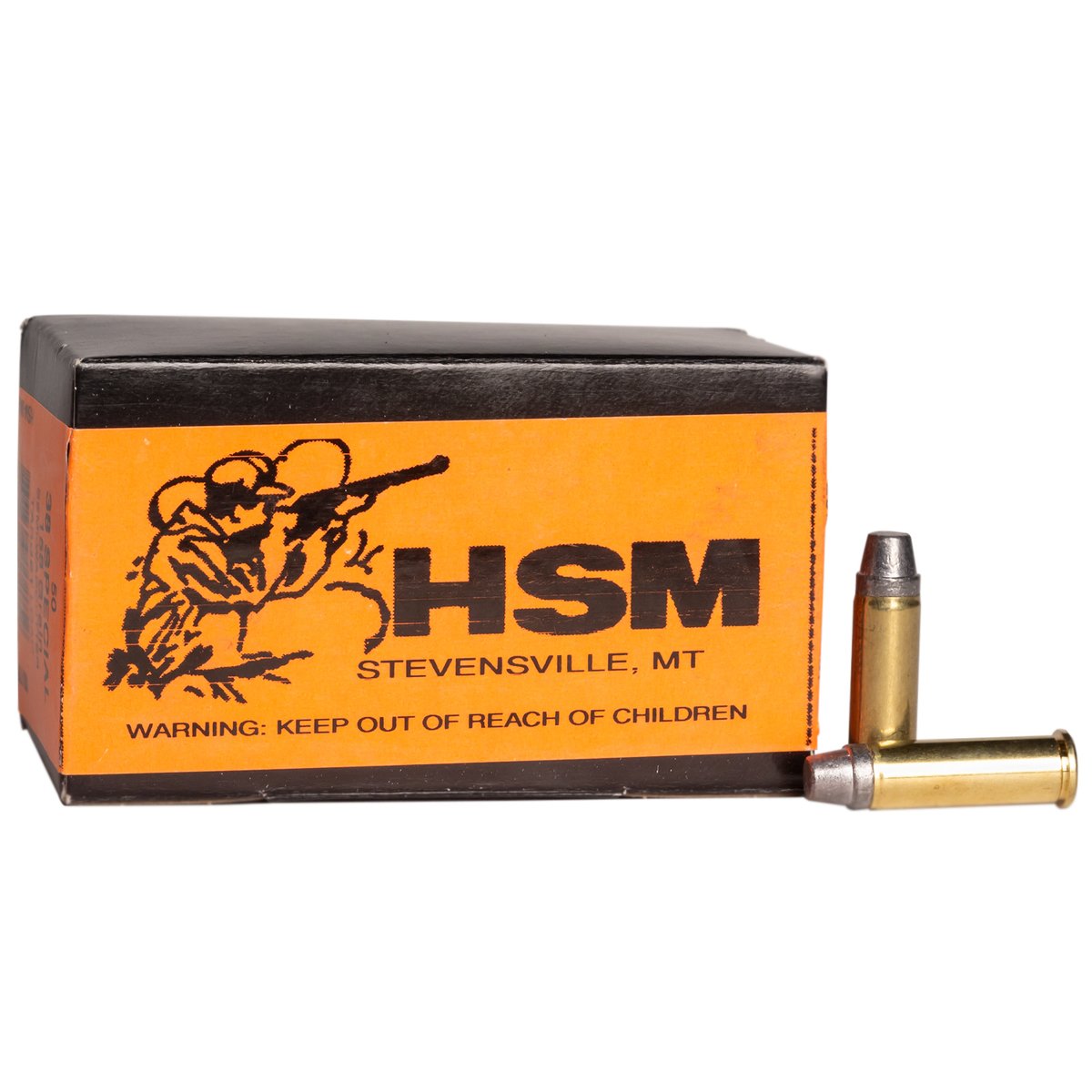 HSM Cowboy Action 38 Special 158gr SWC Handgun Ammo - 50 Rounds HSM Cowboy Action 38 Special 158gr SWC Handgun Ammo - 50 Rounds