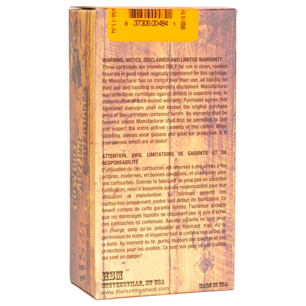 HSM Cowboy Action 44 Magnum 200gr RNFP Handgun Ammo - 50 Rounds HSM Cowboy Action 44 Magnum 200gr RNFP Handgun Ammo - 50 Rounds