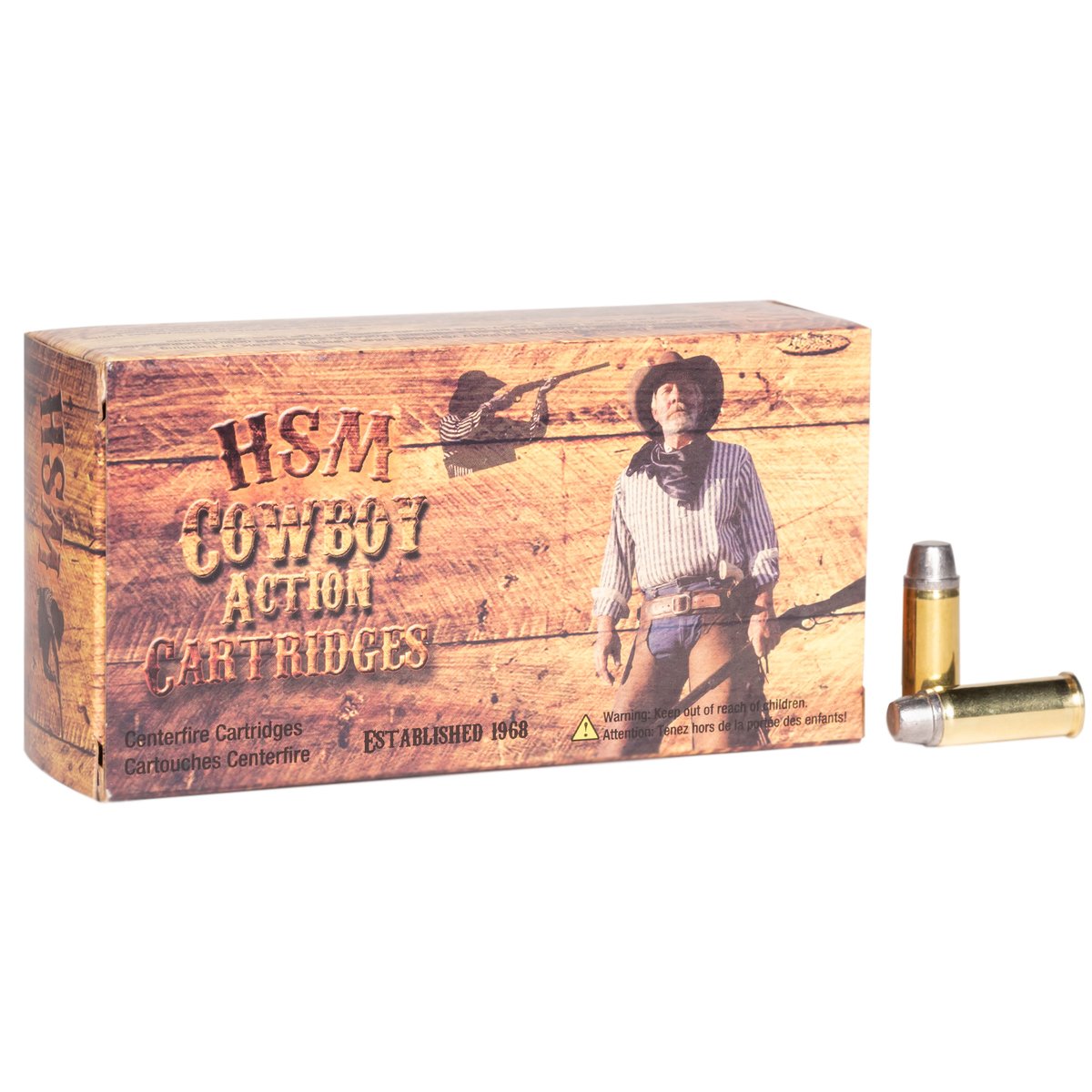 HSM Cowboy Action 44 Special 240gr SWC Handgun Ammo - 50 Rounds HSM Cowboy Action 44 Special 240gr SWC Handgun Ammo - 50 Rounds