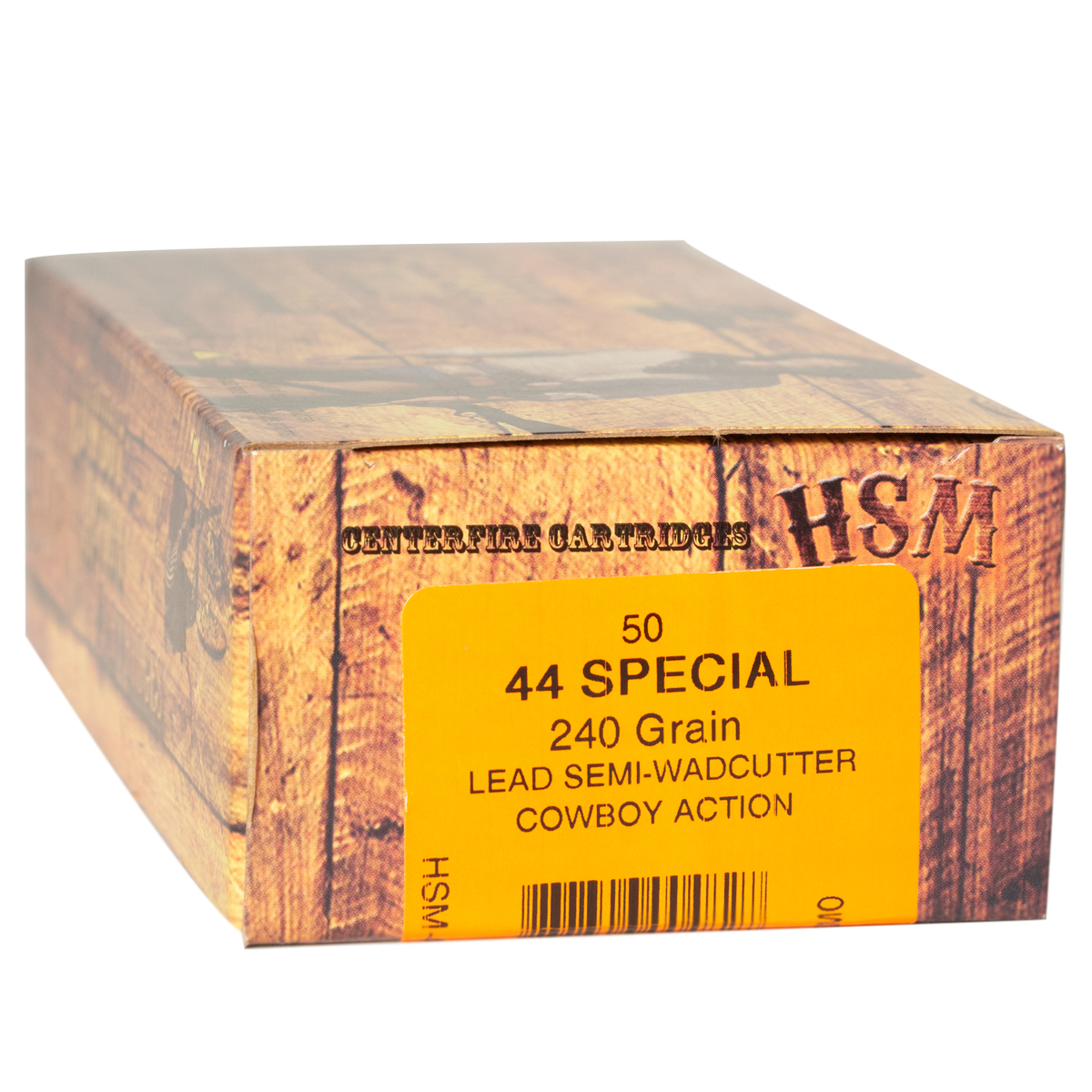 HSM Cowboy Action 44 Special 240gr SWC Handgun Ammo - 50 Rounds HSM Cowboy Action 44 Special 240gr SWC Handgun Ammo - 50 Rounds