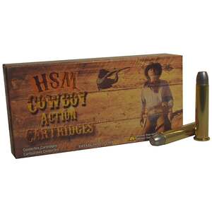 HSM Cowboy Action 45-70 Government 405Gr HCFN Rifle Ammo - 20 Rounds