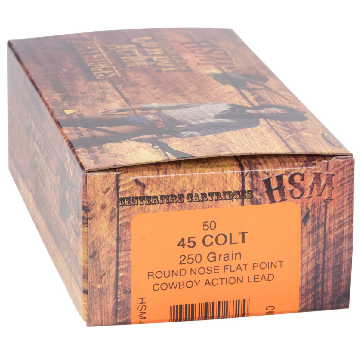 HSM Cowboy Action 45 (Long) Colt 250gr RNFP Handgun Ammo - 50 Rounds HSM Cowboy Action 45 (Long) Colt 250gr RNFP Handgun Ammo - 50 Rounds