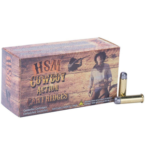 HSM Cowboy Action 38 Special 158gr SWC Handgun Ammo - 50 Rounds