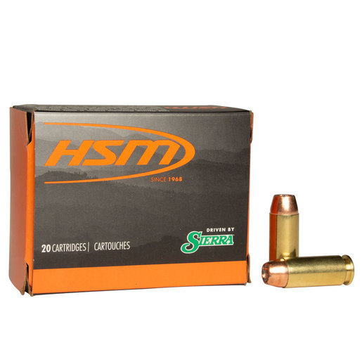 HSM Pro Pistol Hunter 10mm Auto 180gr JHP Handgun Ammo Ammo - 20 Rounds 20 Rounds Ammo