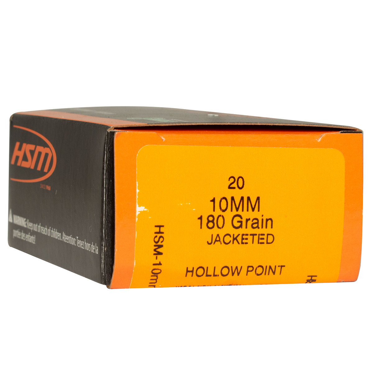 HSM Pro Pistol Hunter 10mm Auto 180gr JHP Handgun Ammo - 20 Rounds HSM Pro Pistol Hunter 10mm Auto 180gr JHP Handgun Ammo - 20 Rounds