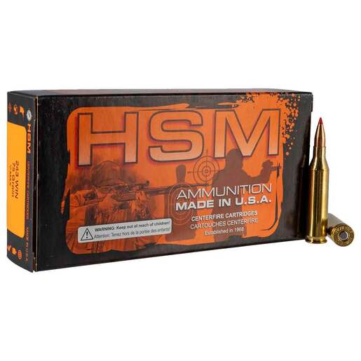 HSM Varmint 243 Winchester 75gr VMX Rifle Ammo Ammo - 25 Rounds 25 Rounds Ammo