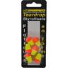 HT Enterprises 1/2 Teardrop Styrofloat Ice Fishing Accessory - Yellow/Orange