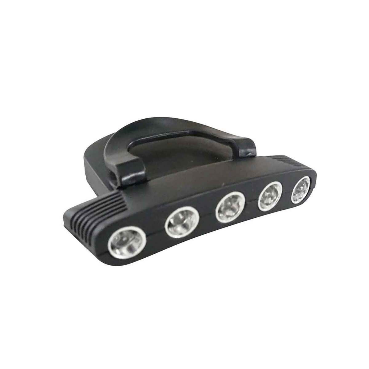 HT Enterprises Clip-on White LED Cap Light Ice Fishing Accessory - Black, 5 White LEDs - Black 5 White LED HT Enterprises Clip-on White LED Cap Light Ice Fishing Accessory - Black, 5 White LEDs - Black 5 White LED