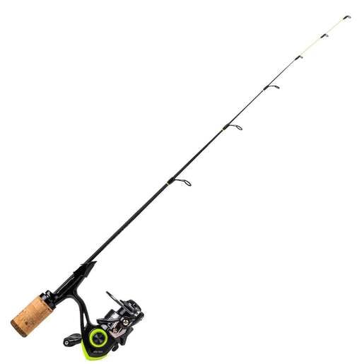 HT Enterprises Polar Fire Red Zone Ice Fishing Combo - 28in, Medium Light  Power