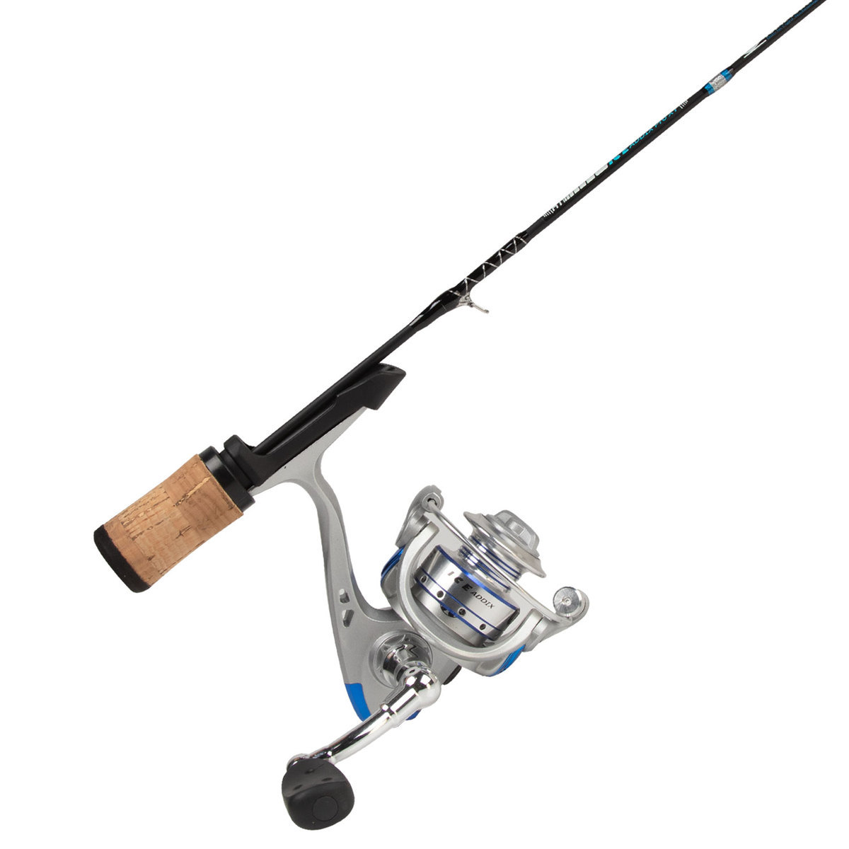 HT Enterprises Ice Addix Pro XT Ice Fishing Rod and Reel Combo - 25in ...